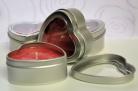 Small Heart Container Candles